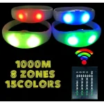 Bracelet LED Activé par le Son avec Télécommande – Image 8