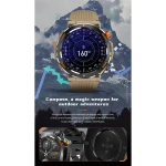 H17 Montre Ιntelligente de Sport avec Boussole, Lumière LED et Appels Bluetooth – Image 4