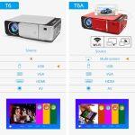 T6 Portable Mini Projecteur LED avec Connexion Android – Image 3