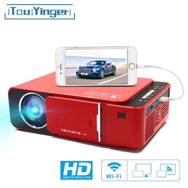 T6 Portable Mini Projecteur LED avec Connexion Android