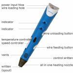 Tianfour Smart 3D Stylo d'impression avec fil gratuit – Image 4