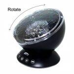 Lumière de la Nuit de Projection d'Onde Océanique avec Lecteur de Musique – Image 10