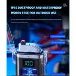 Briquet Plasma Transparent à Double Arc (Coupe-vent et Imperméable) – Image 4