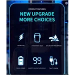 Briquet Plasma Transparent à Double Arc (Coupe-vent et Imperméable) – Image 6