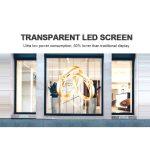 Écran LED Transparent - Rideau pour de Vitrines de Magasins (m2)