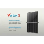 Trina Panneau Solaire 430 Watt TSM-430 DE09R.08W Cadre Noir – Image 2