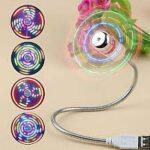 Mini Flexible USB LED Fan pour l'Ordinateur Portatif et Fixe – Image 9