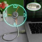 Mini Flexible USB LED Fan pour l'Ordinateur Portatif et Fixe – Image 8
