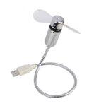 Mini Flexible USB LED Fan pour l'Ordinateur Portatif et Fixe – Image 5