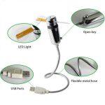 Mini Flexible USB LED Fan pour l'Ordinateur Portatif et Fixe – Image 6