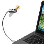 Mini Flexible USB LED Fan pour l'Ordinateur Portatif et Fixe – Image 7