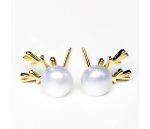 UV Boucles d'Oreilles avec Perles et Changement de Couleurs