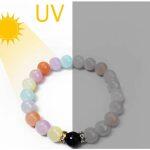 UV Bracelet - Arc-En-Ciel avec Changement de Couleurs