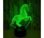 Licorne - Lampe holographique avec éclairage optique 3D – Image 3