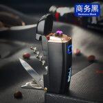 4 en 1 USB Briquet Plasma Rechargeable et Ouvre-Bouteille Polyvalent – Image 10