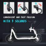 Windgoo B9 Scooter Électrique avec Siège – Image 4