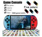 X7 Plus 5.1 Inch 128 BIT Console de Jeux avec Lecteur MP5