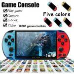X7 Plus 5.1 Inch 128 BIT Console de Jeux avec Lecteur MP5