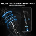 Z8 Vélo Électrique pour la Νeige avec Pneus Larges et Moteur de 500 Watts – Image 10