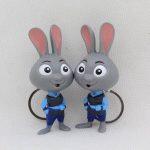 Judy Rabbit Mini LED avec Son Porte-clés – Image 2