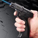 Briquet Pistolet à Flamme Jet (Coupe-Vent)