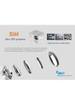 Gigxon G28B Μini-LED Portable Cinéma et Projecteur 3D – Image 8