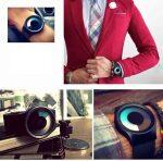 GEEKTHINK L6002 Quartz Montre-Bracelet LED Coloré dans un Style Futuriste – Image 4