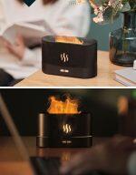 Diffuseur d'Huiles Essentielles USB avec Effet de Flamme Simulée – Image 3