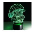 Super Mario - Lampe holographique avec éclairage optique 3D – Image 7