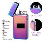 Briquet Plasma à Double Arc Chargé par Câble USB – Image 10