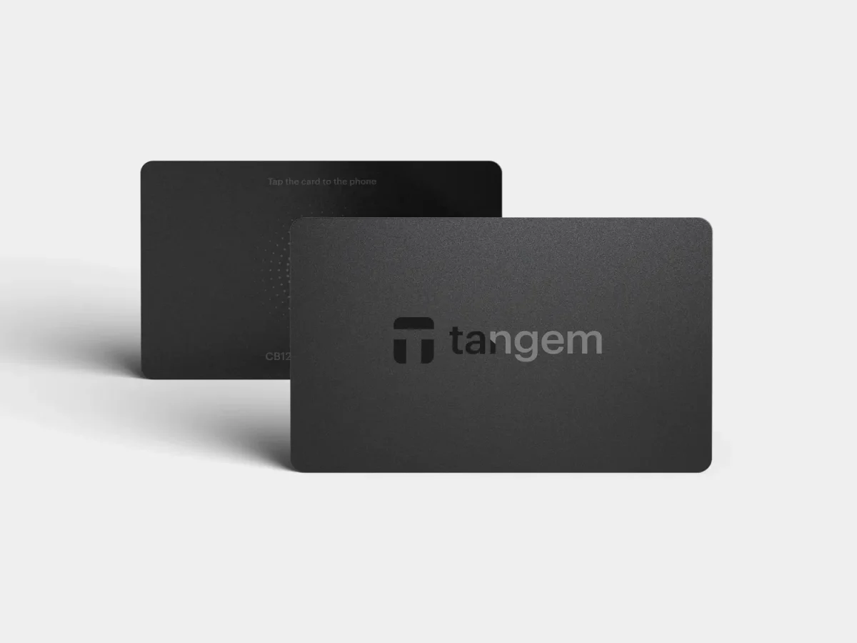 Tangem Wallet set with two cards