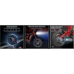 electric bike with safety and  comfort features