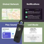 Bluetooth tracker with notifications and sounds