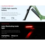 electric bike with a long range