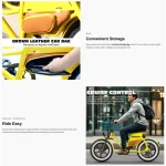 electric bike with convenient design