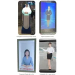 assistant virtuel avec différents modes d'affichage