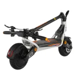 electric scooter with a lightweight alloy frame