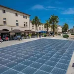 sleek solar floor tiles