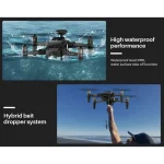 quadricoptère de pêche GPS