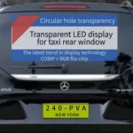 écran LED mince pour voiture