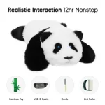 animal de compagnie robotisé avec animation oculaire LCD