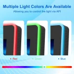 tablette avec barre d'état LED