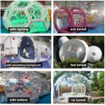 structure du tunnel à ballons