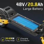 trottinette au lithium longue autonomie