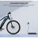 Vélo électrique à recharge facile