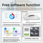 souris ergonomique rechargeable