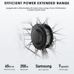 vélo de croisière Shimano à 7 vitesses