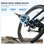 vélo électrique avec un moteur puissant