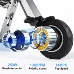 scooter à moteur sans balais