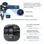 scooter à batterie au lithium